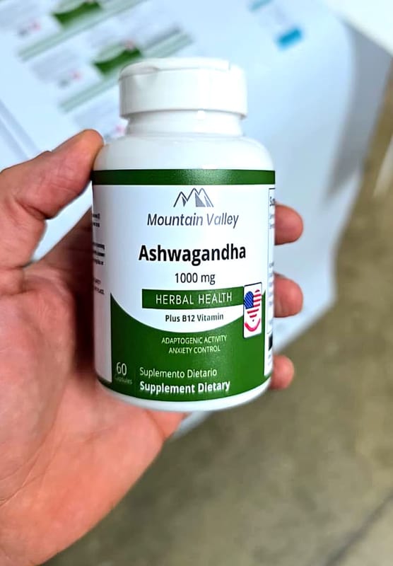 Ashwagandha 1000MG, vuelve a descansar bien y comienza a combatir el estrés