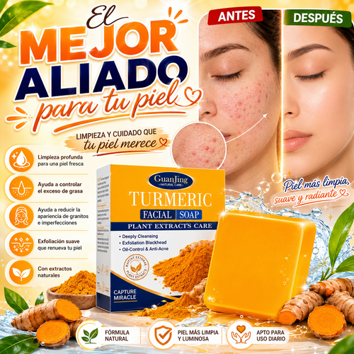 jabón de curcuma el mejor aliado para tu piel