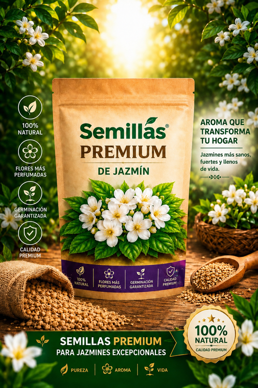Semillas de jazmín| convierte tu jardín en un paraíso