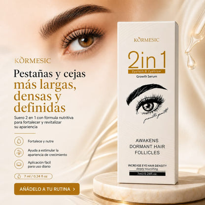 Serum Fortalecedor para Pestañas y Cejas 2 en 1